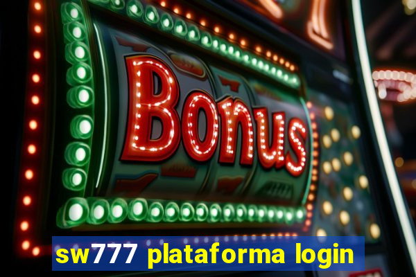 sw777 plataforma login